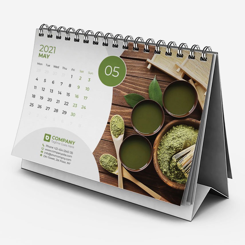 Beautiful Desk Calendar